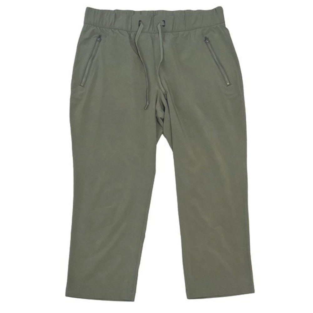 Eddie Bauer First Ascent Hiking Outdoor Stretch Pants Olive Green Womens Medium